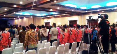 Ivent Kami BNPN, rental alat kantor jogja